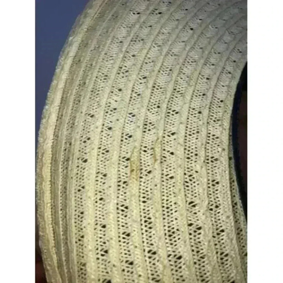 The Round Up Curl Brim Cowboy Rodeo Western Hat Feathers Size 6 3/4 - Picture 10 of 11